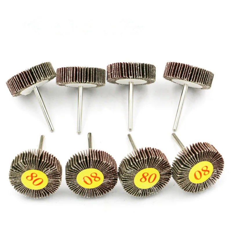 32mm Abrasive Polishing Wheel With 1/8" Solid Felt Buffing Sanding