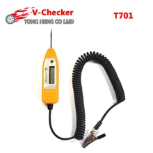 V-CHECKER VCHECKER T701 Тест цепи er тест электроэнергии карандаш Автомобильный мультиметр и осциллограф супер производительность