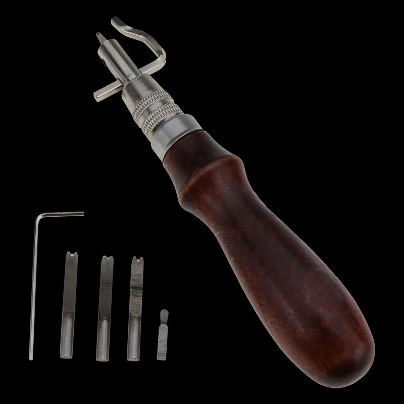 Leather Tool Leather Cutting Tools 7 In1 Side Pressure Edge Stitching Groover leather Craft Edge Cutting Device Sideline Multifunctional
