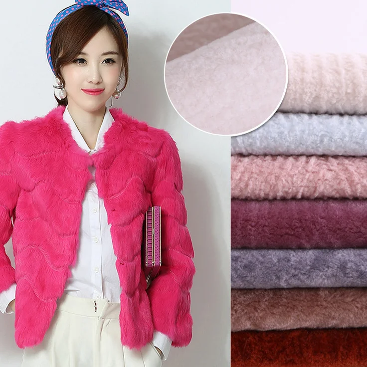 mylb Water ripples are like wool autumn winter all polyester worsted fabric fashionable coat woolen | Дом и сад