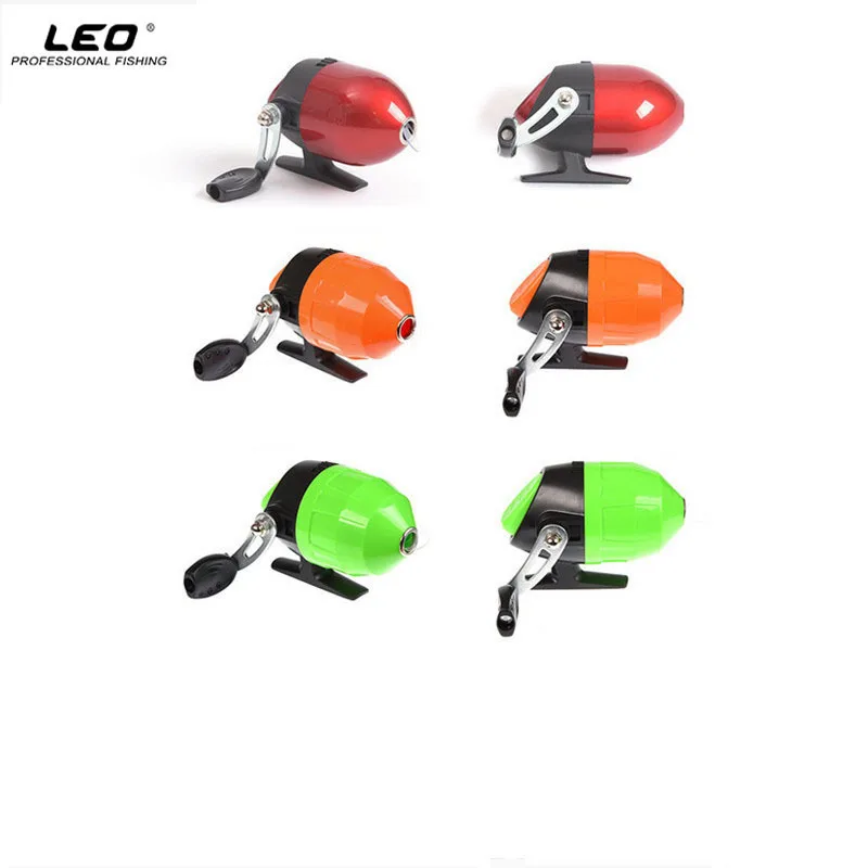 

LEO Closed Type Spincast Fishing Reels with 3# 50m Line Crossbow Slingshot Fishing Reel for Hunting Fish Fishing Tools
