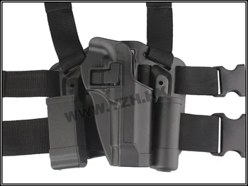 

Black Hawk CQC for Beretta 92 96 Holster Black Platform Set RH
