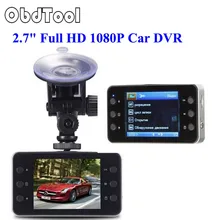 Новый 2.7 “Full HD 1080 P Автомобильный Видеорегистратор Видеокамера Даш Cam G-сенсор Ночного Видения K6000 LR20