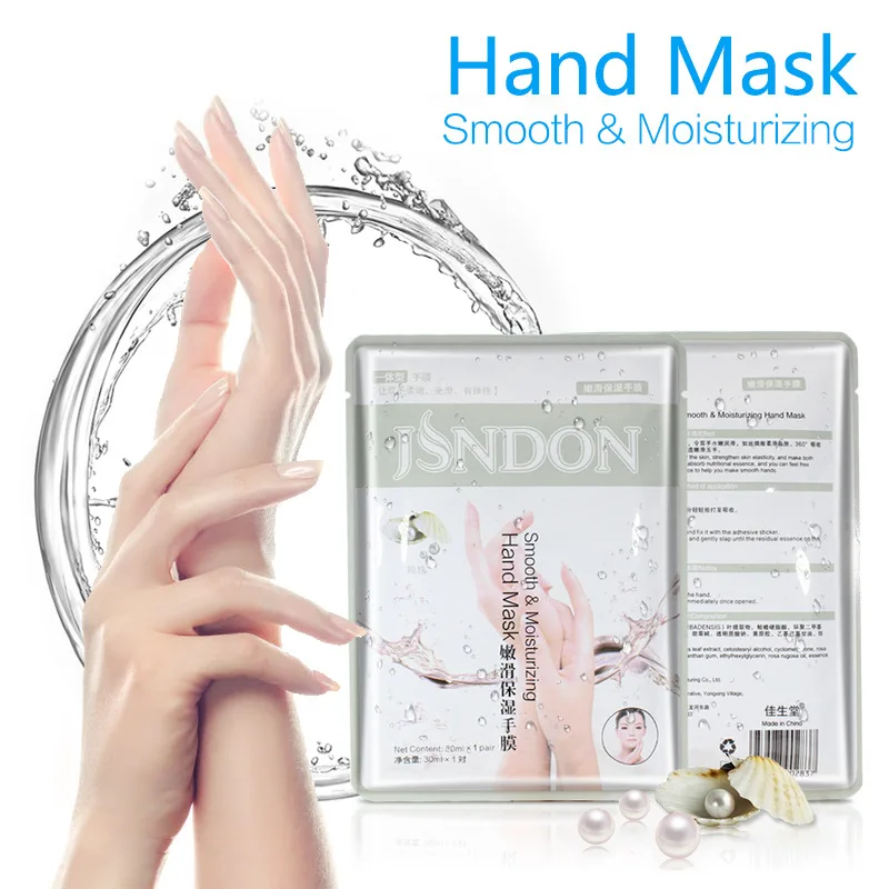 Smooth Skin Exfoliating Hand Mask Moisturizing Gloves Spa Gloves Remove