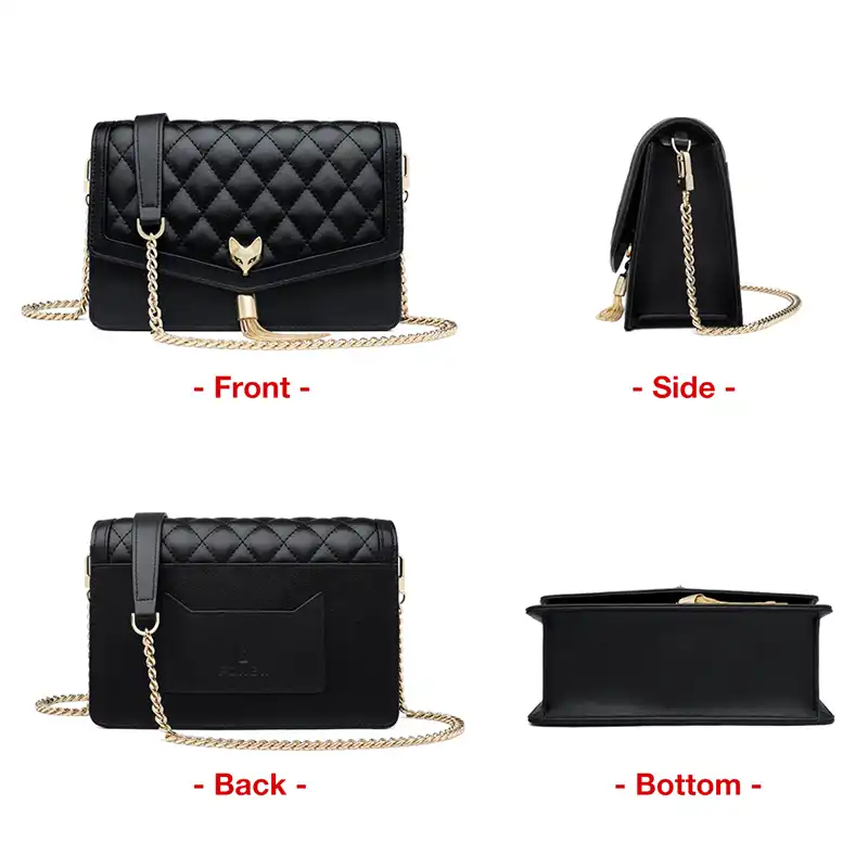 side bag with chain strap