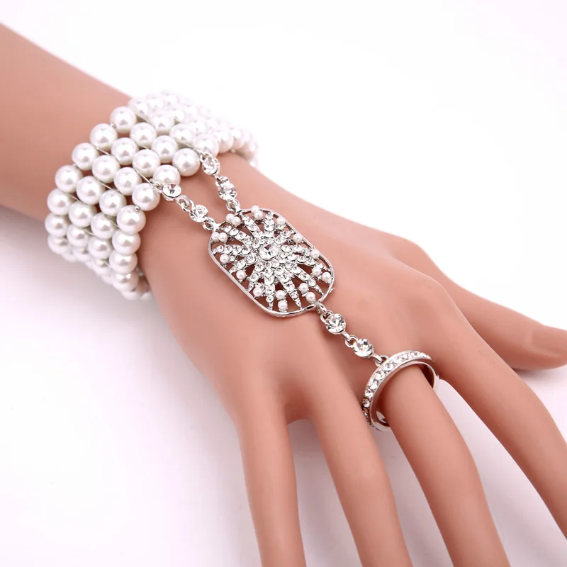 

Elitven Great GATSBY Rings 3 Colors Engagement Wedding Rings for Women Cocktail Band Fine Jewelry 2019