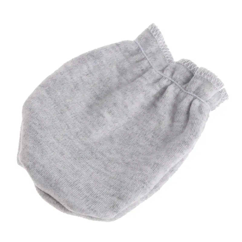OTGO 3Pairs Fashion Baby Anti Scratching Gloves Newborn Protection Face Cotton Scratch Mittens for 0-12 Month