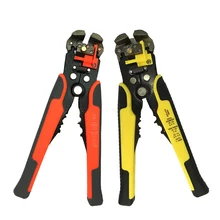 1Pcs 8 Inch Multi Tools 10-24 AWG Stranded Self-adjusting Automatic Cable Wire Stripper Pliers Cable Cutter Crimper Plier Cut