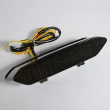 Mayitr 1 шт. 12 В мотоциклетные светодиодный Integrated Lights сзади поворотник Хвост Стоп лампы, посвященный Замена для Yamaha YZFR1 02-03