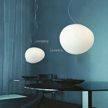 

Modern LED Glass Pendant Lamp Restaurant Living Room loft Bedroom Pendant Lights Reading Study Lustre Suspension Loft Decor Art