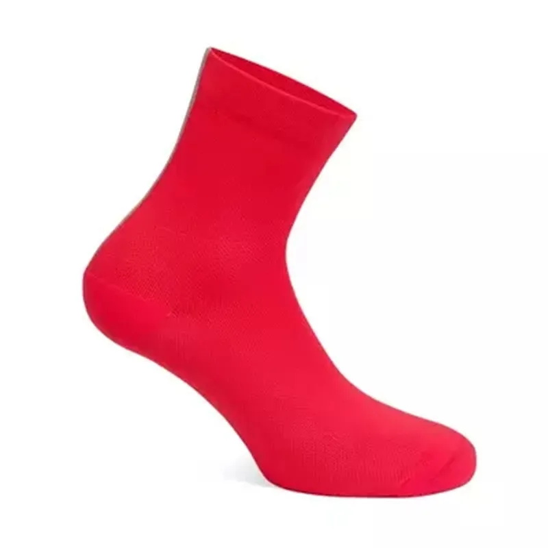 bmambas велосипедные носки для мужчин и женщин, профессиональные носки для бега, баскетбола, футбола, дышащие спортивные носки, велосипедные носки - Цвет: red
