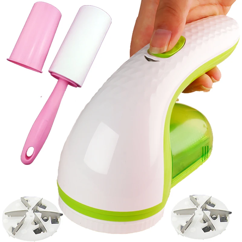 Charge Type Electric Fluff Lint Remover Green icobbler