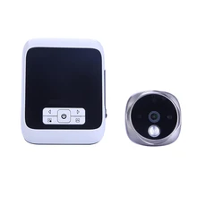 3,0 дюймов ЖК-монитор охранная камера для глазка ночная версия без батареи видео-телефон двери умный дверной звонок SD карта домофон