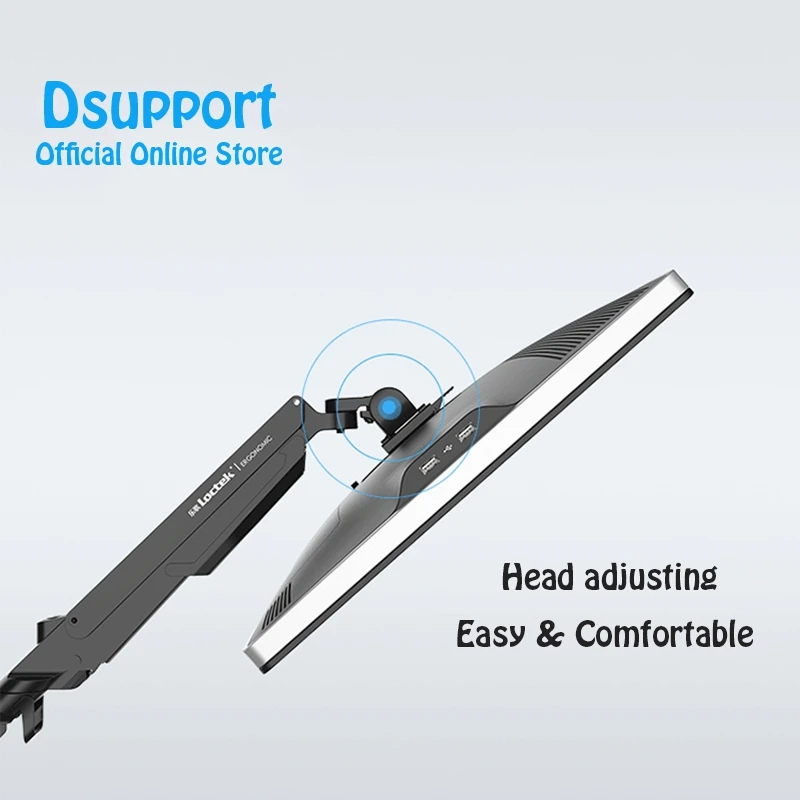 Loctek A8 quick installation Desktop Stand 17