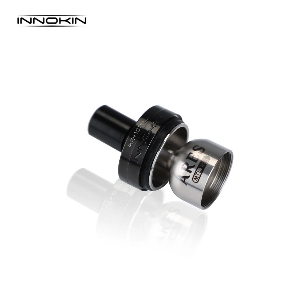 100% оригинал Innokin Ares Mtl RTA атомайзер 4 мл емкость бака 24 мм Диаметр регулируемый