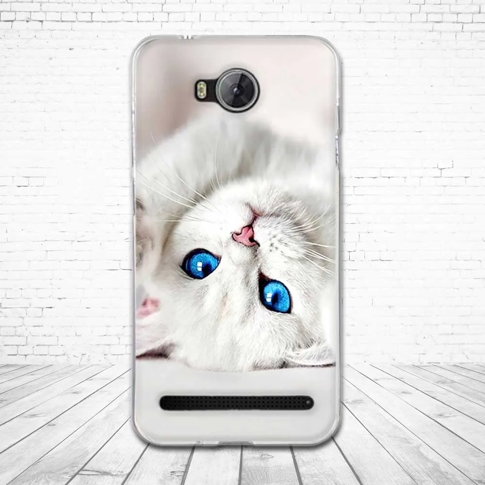 Чехол для Huawei Y3 II 2 y3II мягкий силиконовый чехол из ТПУ Роскошный милый 3D Honor Bee