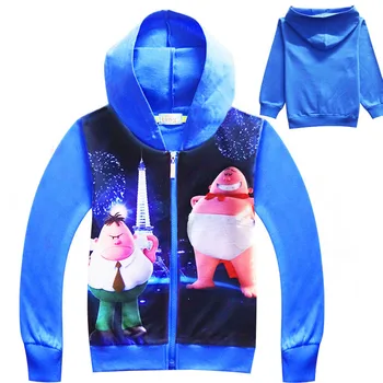 

NEW Captain Underpants costumes Clothes Cartoon Children's coat For Boy s Kids Costume Captain Underpants cosplay