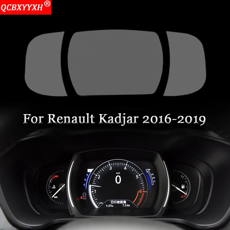 

Car Styling Car Dashboard Paint Protective Film Stickers Light Transmitting Automobiles Accessories For Renault Kadjar 2016-2019