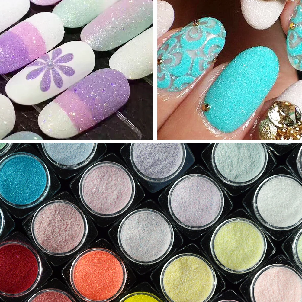 

Holographic Colorful Sparkly Nail Glitter Powder Dipping Sugar Nail Dust Shiny Manicure Decor Nail Art Glitter Powder LATY06-33