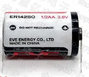 

10PCS ER14250 lithium sub-column battery 3.6V capacity lithium battery 3.6V water meter battery