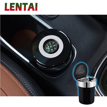 

LENTAI 1PC Black Car LED ashtray Auto compass LED Lamp For Ford Focus 2 Fiesta Mondeo Kuga Fusion Chevrolet Cruze Aveo Lacetti
