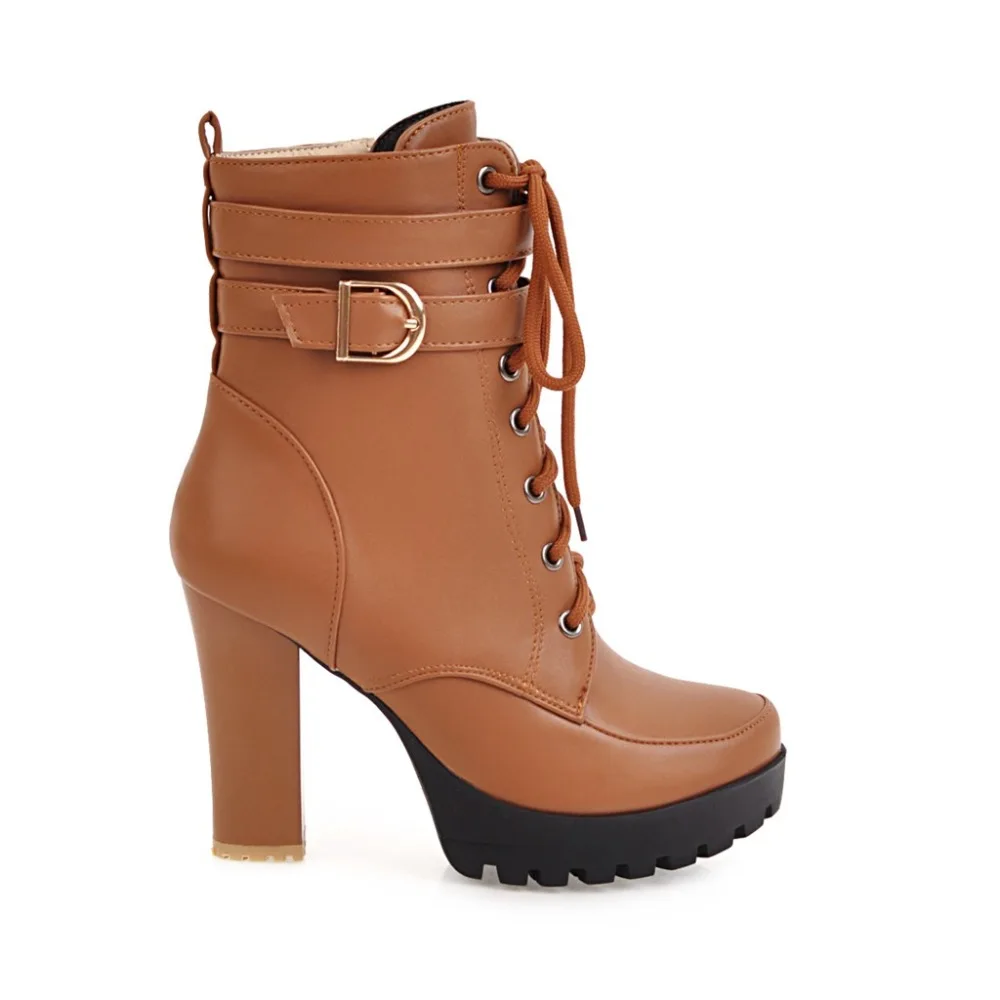 CDPUNDARI/пикантные ботильоны для женщин на высоком каблуке; ботинки на платформе; женская зимняя обувь; bottines pour les femmes