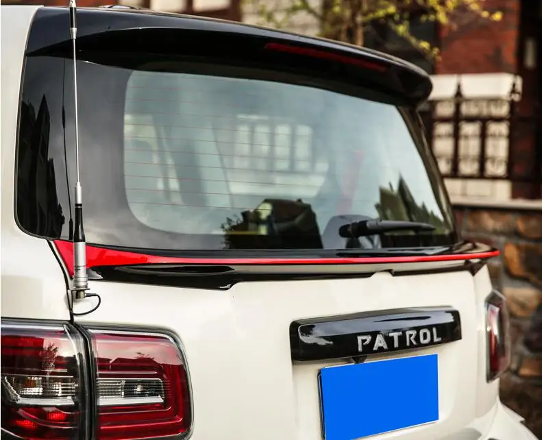 

PAINT CAR REAR WING TRUNK LIP SPOILER FOR Nissan PATROL Y62 2012 2013 2014 2015 2016 2017 2018 BY EMS