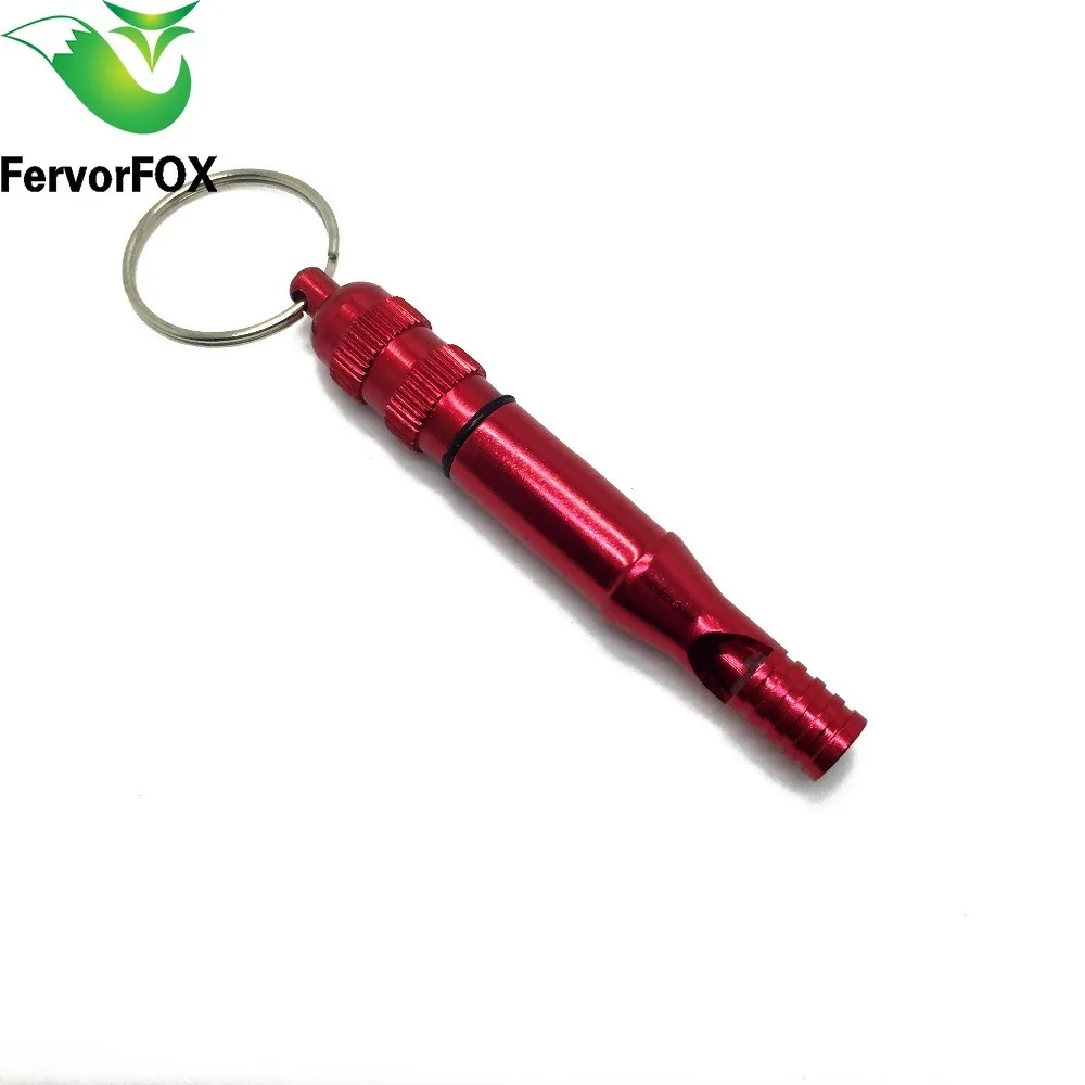 

1 PC Rescue whistle outdoor survival waterproof aluminum warehouse whistle Survival whistle lifesaving tool Safety & Survival