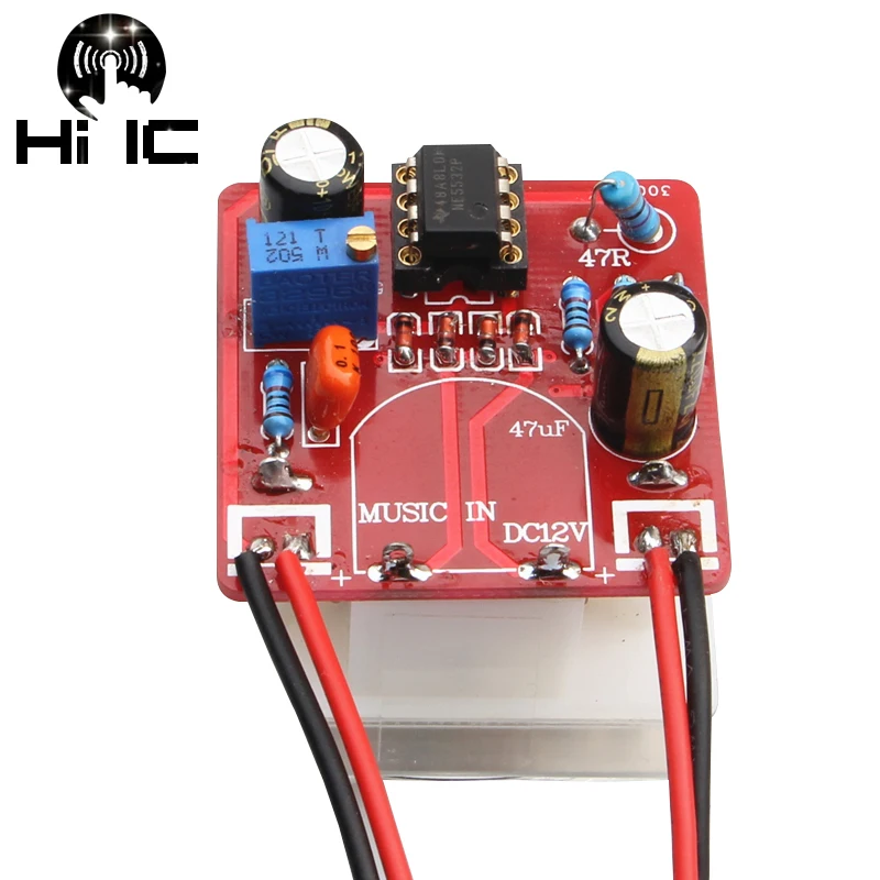 

1pcs Panel VU Meter Warm Back Light Audio Level Indicator Music Spectrum Driver Board Amplifier Indicate With One Driver Board