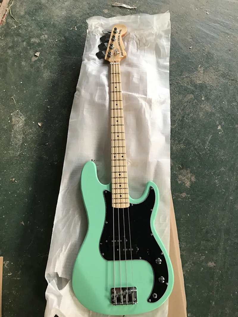 

factory outlet high quality P Bass Guitar The black panel Support custom free delivery