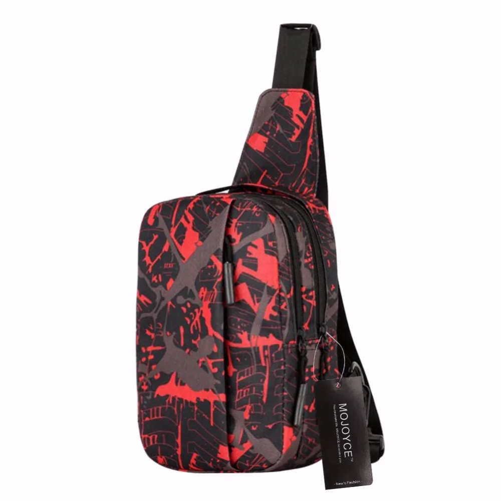 

Unisex Mini Nylon Camouflage Men Chest Pack Single Shoulder Strap Back Bag Crossbody Bags for Women Sling Shoulder Bag Back Pack