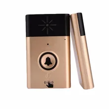 Giantree Домашняя безопасность беспроводной дверной звонок с голосовой Интерком 300 м кольцо набор пульт дистанционного управления передатчик приемник домофон дверной Звонок