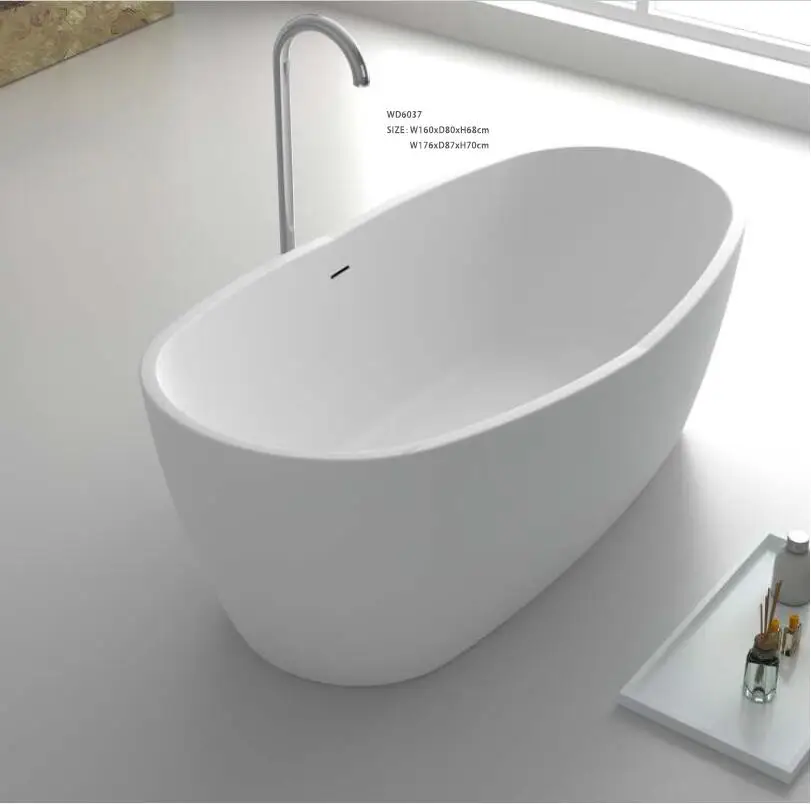 Us 1299 0 1600x800x680mm Cupc Approval Acrylic With Fiberglass Resin Bathtub Freestanding Seamless Soaking Tub 6037 In Bathtubs Whirlpools From