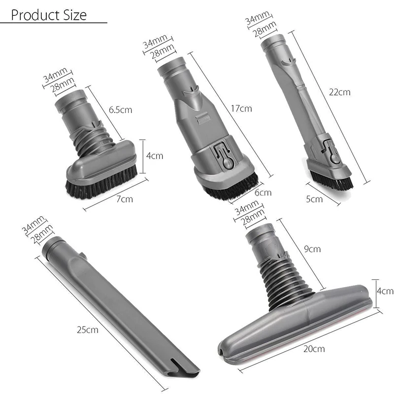5 шт. инструмент щетка подходит для Dyson DC35 DC44 DC56 пылесос Домашний набор для уборки