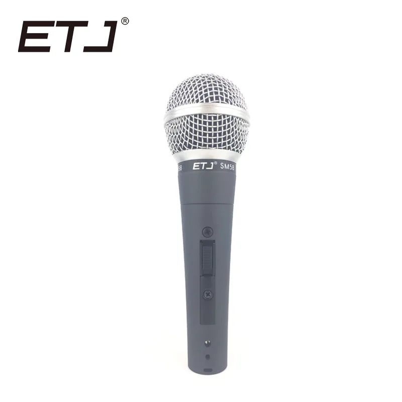 

ETJ Brand High quality SM 58SK Vocal Karaoke Microfone Dynamic Wired Handheld Microphone SM 58
