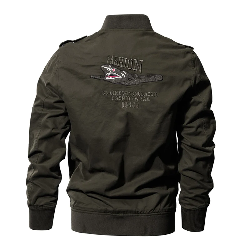 Military Airborne Pilot Jacket Men Tactical Flight Army Jacket Spring & Autumn Cargo Mens Jackets Motorcycle Cotton Coat Military Airborne Pilot Jacket Men Tactical Flight Army Jacket Spring & Autumn Cargo Mens Jackets Motorcycle Cotton Coat