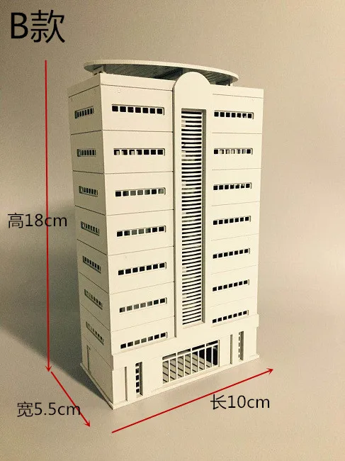 Высококачественная модель здания Outland N измерительный прибор 1/144 сцена современный дом квартира миниатюрные украшения ремесла подарок