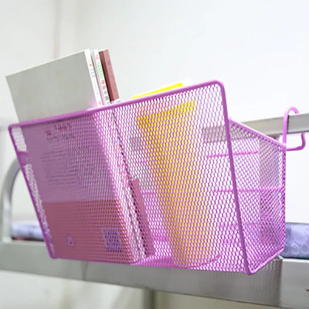 

Home Stylish Dedside Hanging Basket Dormitory Dormitory Basket Dormitory Bedside Basket Bathroom Kitchen Storage Racks A65