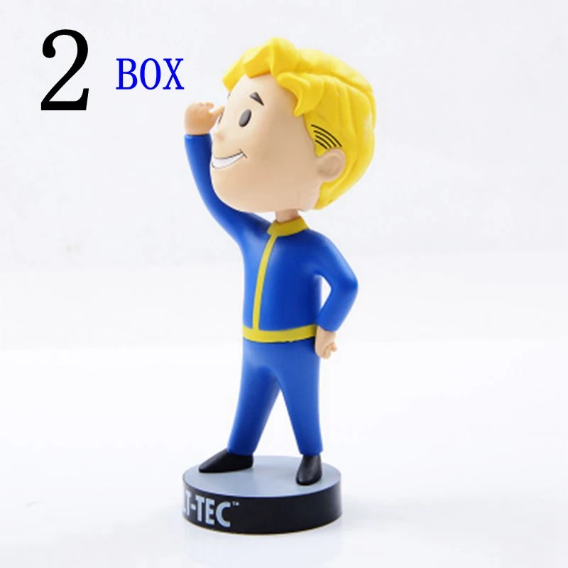 Gaming Heads Fallout 4 vavle Boy Bobbleheads серия фигурка игрушка для детей рождественские подарки Коллекционная модель - Цвет: BOX