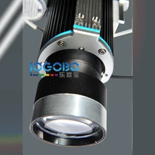 20 Вт Led вращающийся гобо дисплей алюминиевый логотип точечные проекторы для ночных клубов шоу проектор развлекательный
