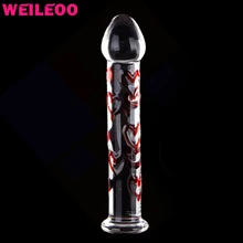 2017 new glass dildo glass penis adult sex toy for woman
