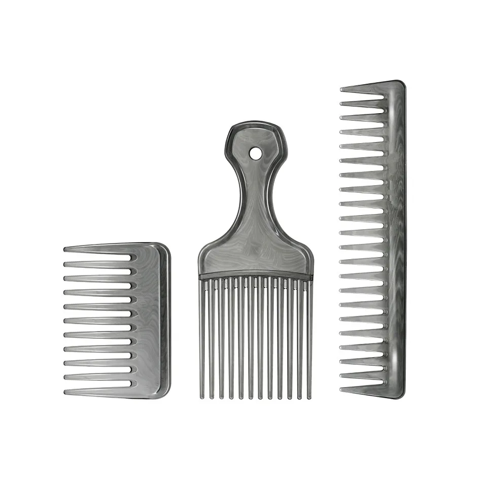 CestoMen пластик высокое качество парикмахерское масло Расческа Щетка с широким зубом салон парикмахерский инструмент для укладки волос