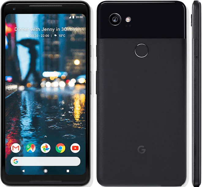 Абсолютно 6 дюймов Google Pixel 2 XL Чехол для мобильного телефона(версия ЕС) Snapdragon 835 Octa Core 4 Гб 64 Гб 128 отпечатков пальцев на Android с поддержкой 4G