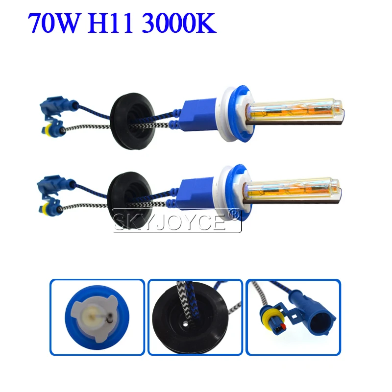 12V 70W DLT F7 Быстрый Яркий HID балласт комплект автомобильных фар лампа 3000K 4300K 6000K Xenon H7