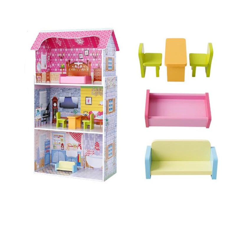 aldi wooden dolls house furniture