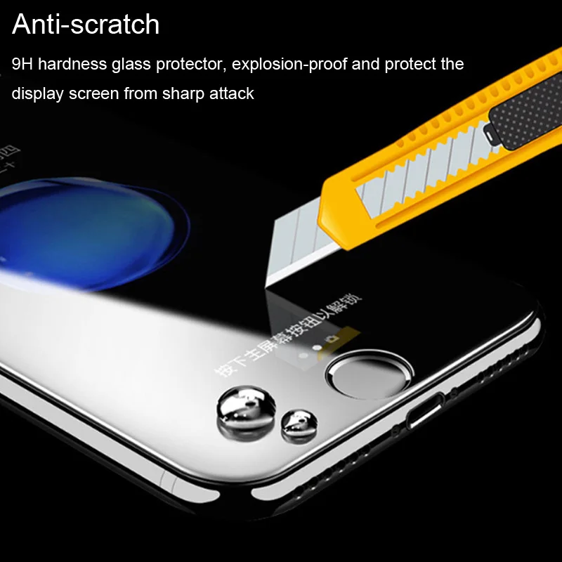 Новинка 10D закаленное стекло для iPhone 6 6S 7 8 Plus полное покрытие Защита экрана X XR XS 11