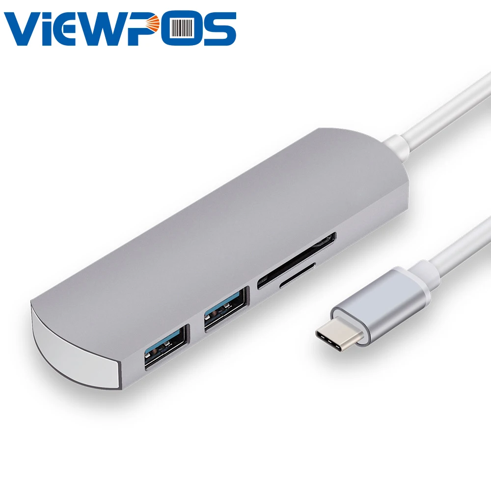 USB HUB 2 Port USB 3.0 Hub USB Subsidiary Converter SD TF Card Extende For Apple computer