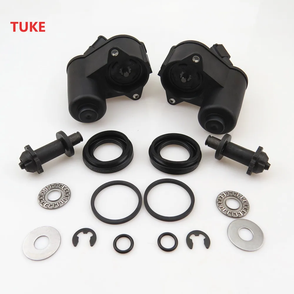 TUKE 2Set 6 Teeth Electronic Rear HandBrake Calipers Servo Motor