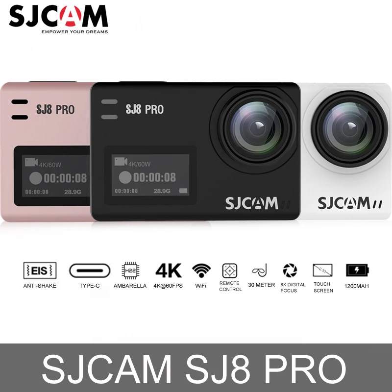Экшн Камера Sj8 Pro Купить