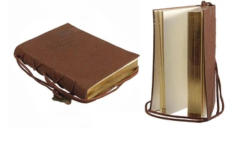 

BLEL Hot Classic Vintage Leather Bound Blank Pages Journal Diary Notebook Color At Random